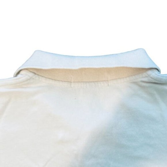 POLO by Ralph Lauren Large Beige Light Brown Short Sleeve Cotton Shirt - Picture 6 of 8